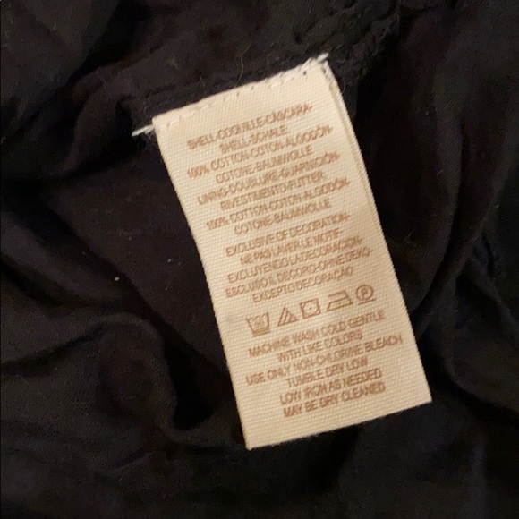 Free People Pavlo embroidered little black dress size medium new with tags - Picture 9 of 11